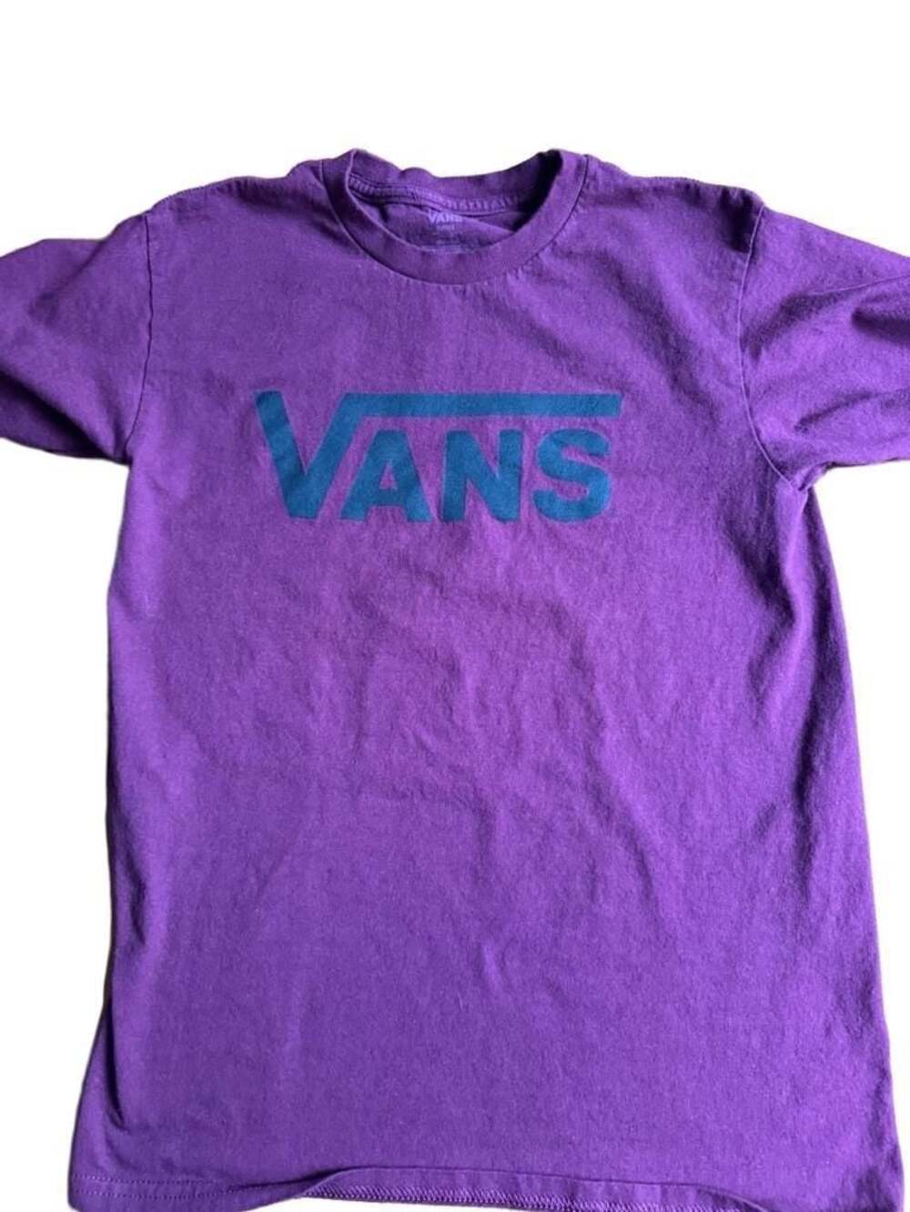 Vans red/Purple Short Sleeve T-Shirt with Logo h1304